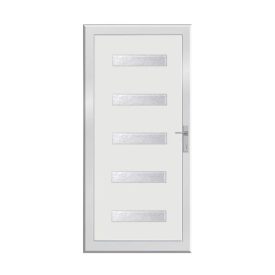 B42 ajtó 2 rétegű üvegezéssel, egyszárnyú - 90x210 cm